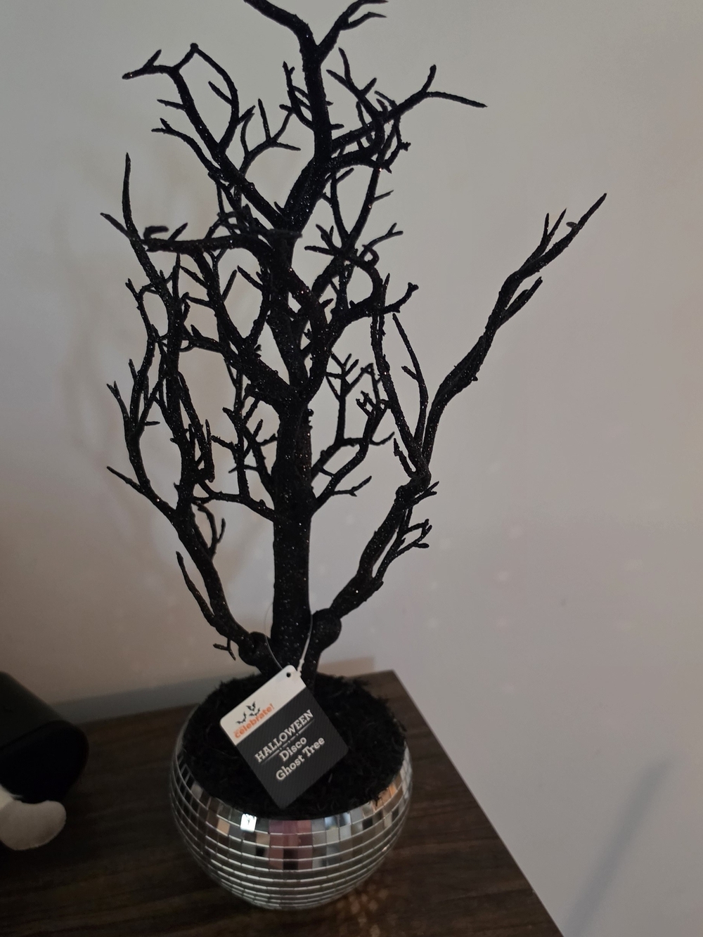 Black Glitter Branch Accent Tree - Seasonal Home Decor